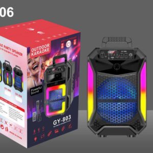اسپیکر چمدانی مدل:gy-806